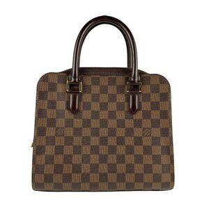 LOUIS VUITTON Brown Damier Canvas Bag